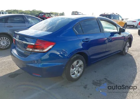 2015 Honda Civic Lx из США, поврежденный, VIN 19XFB2F57FE091237